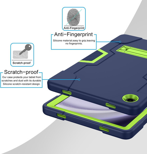 Funda Base Correa Para Samsung Tab A9+ X210 De 11 PuLG