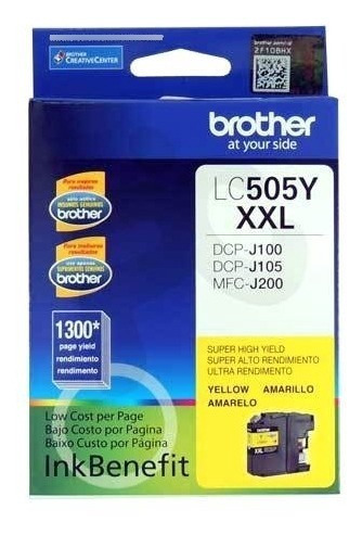 Cartucho De Tinta Brother Lc505 Xxl Magenta Original