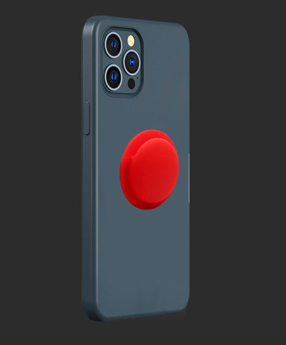 Imagem 4 de 5 de Capa De De Silicone Adesiva Para Apple Airtag - Preta
