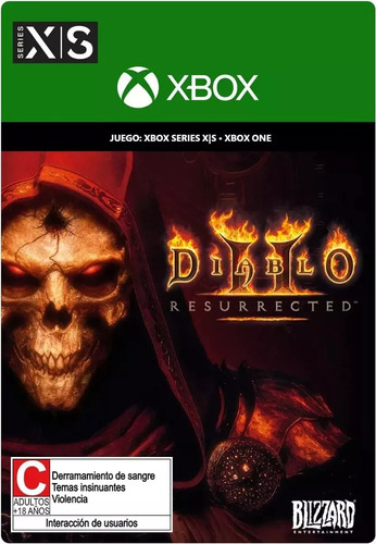Diablo Ii: Resurrected Xbox Series X S (Usado)