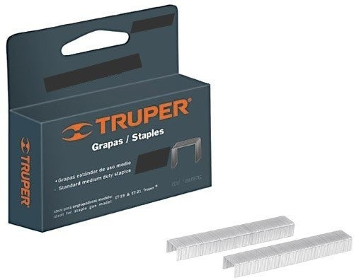 Grapas Truper Et-21-3/8 Grampa Para Engrapadora 1000 Pcs Mf