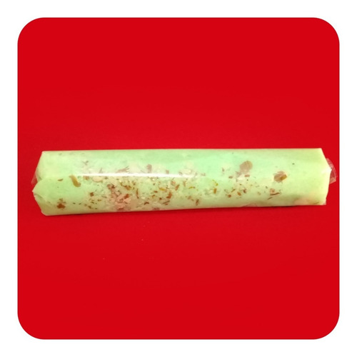 Imagen 2 de 2 de Dulce Típico Poblano - Rollo De Coco / Pistache 125gr Dlt