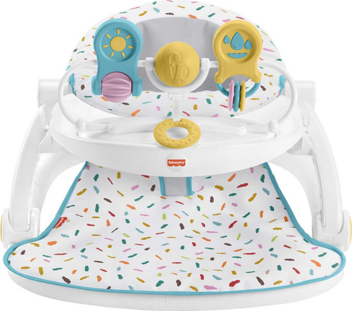 Asiento De Suelo Fisher-price Deluxe Sit-me-up Rainbow Sprin