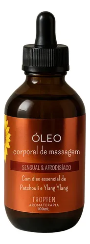 Óleo Tântrico Massagem Sensual C/ Óleo Essencial Ylang Ylang