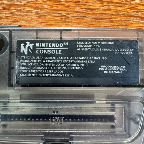 Nintendo 64 Edição Sabores Jabuticaba | MercadoLivre