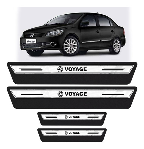 Soleira De Porta Platinum Voyage 2009 Á 2017 G5 G6 - Prata