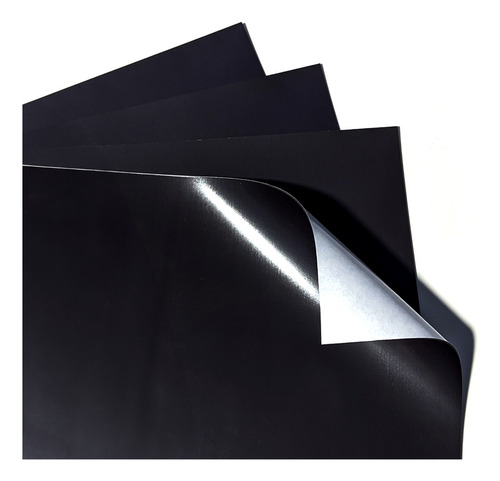 Hojas Imantadas Con Adhesivo 0.75mm Tamaño Carta Magnéticas