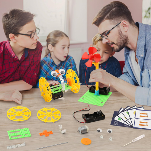 Kit De Robótica Stem Science Wesayee 6-8 8-12 Con 6 Robots Y
