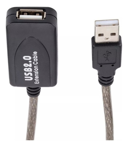 Cable Activo Extensión Usb Macho Hembra 5m