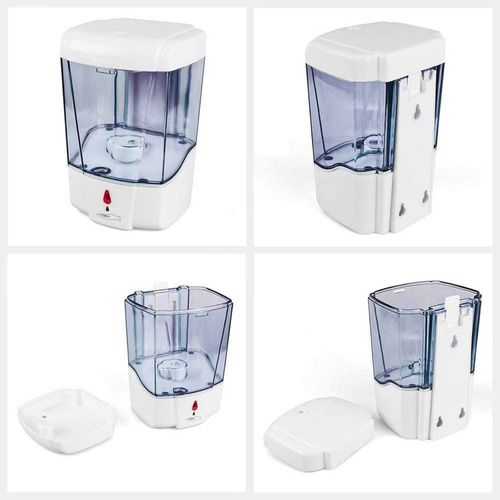 Imagen 3 de 6 de Despachador Automático De Gel Antibacterial Y Jabón Liquido