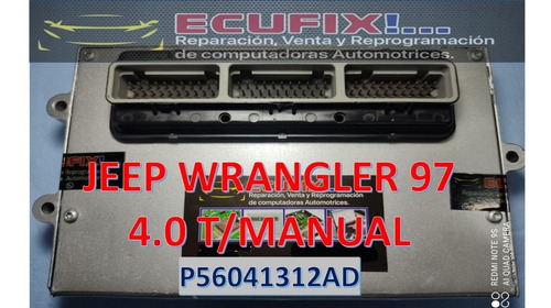 Computadora De Motor Ecm Pcm Jeep Wrangler 97 4.0 Estandar 