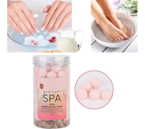 Bombas Spa Bolas Efervescentes Manicure Pedicure 