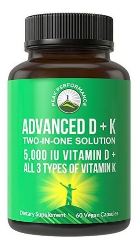 Vitamina D 5000 Iu Con Vitaminas K.