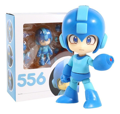 Figura De Acción Rockman Mega Man 556 Pvc Modelo Col