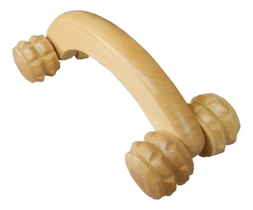 Imagem 2 de 2 de Massageador De Madeira Corporal Carro Grande
