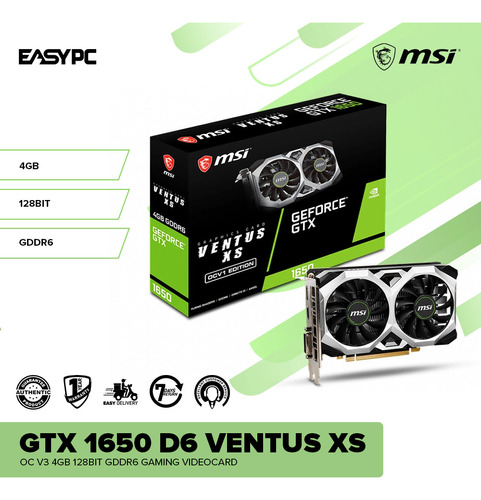 Nvidia Gtx 1650 4gb Vram Ventus