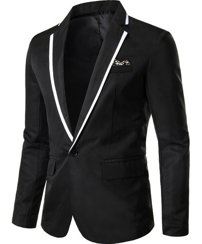 Saco Blazer Caballero Casual Boda Fiesta Slim Fit Hombre