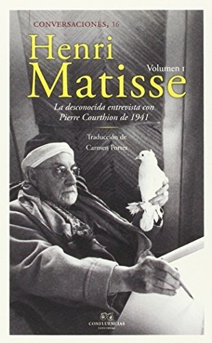 Libro Conversaciones Con Henri Matisse  De Matisse Henri