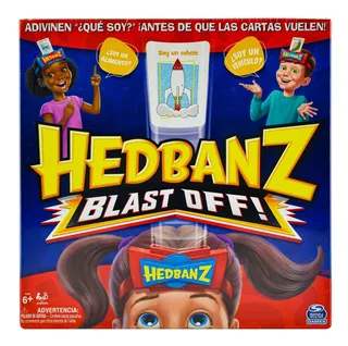 Hedbanz Blast Off Juego De Mesa Spin Master Games