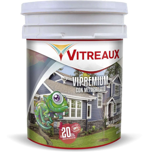 Pintura Latex Int/ext Lavable Vitreaux Blanco 1 Litro