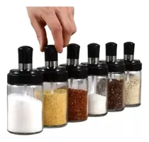Comprar Set Pack De 6 Condimenteros Especieros Con Cuchara.