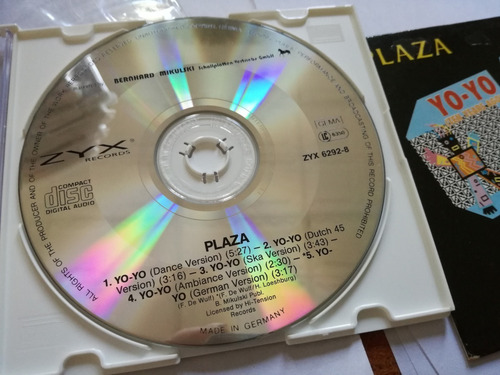 Plaza - Yo-yo + Hey-hey-hey 2cds (Usado)