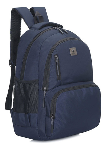 Mochila Porta Notebook Wellington Polo Club Urbana Reforzada