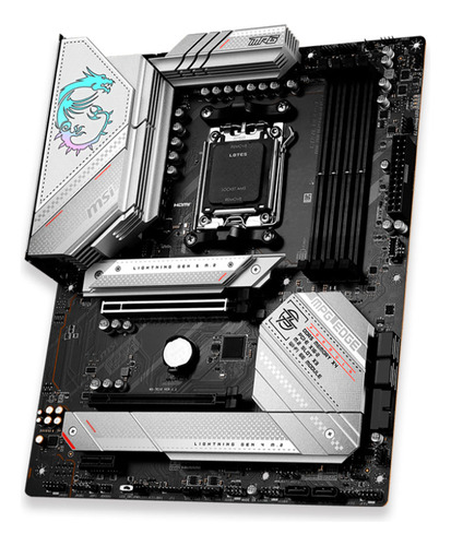 Placa Mãe Msi Mpg B650 Edge Wifi Amd Am5 - 911-7e10-002 Preto