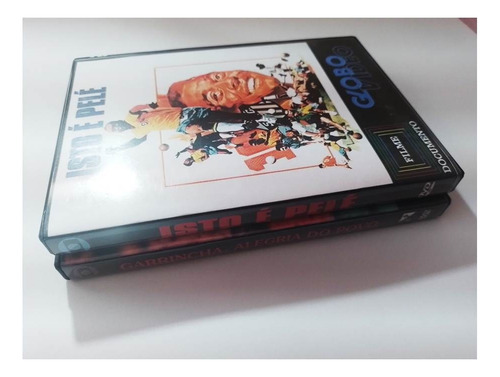 2 Dvds Isto É Pele 1974 E Garrincha Alegria Do Povo 1963 (Usado)