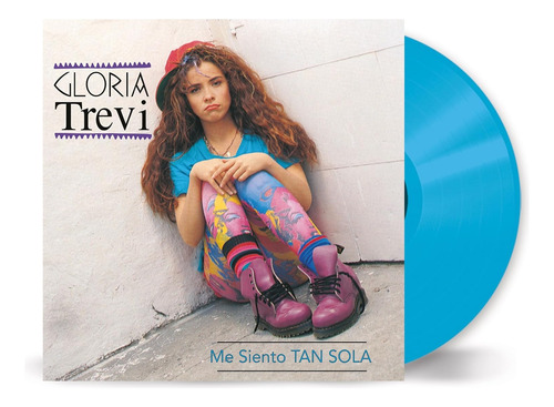 Gloria Trevi - Me Siento Tan Sola Lp Vinilo Azul Nuevo Vinyl