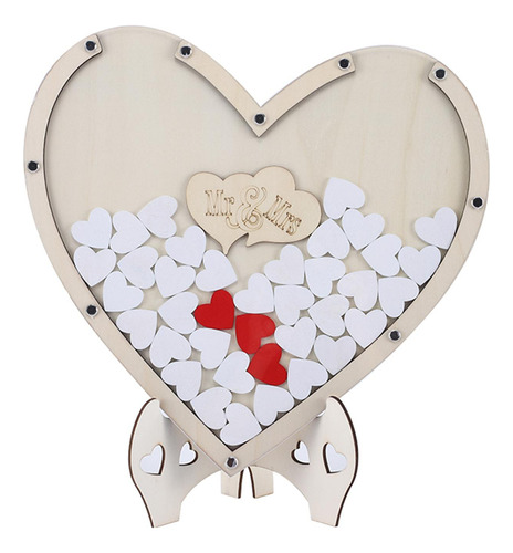 Libro De Visitas De Boda En 3d De Madera Decoraciones