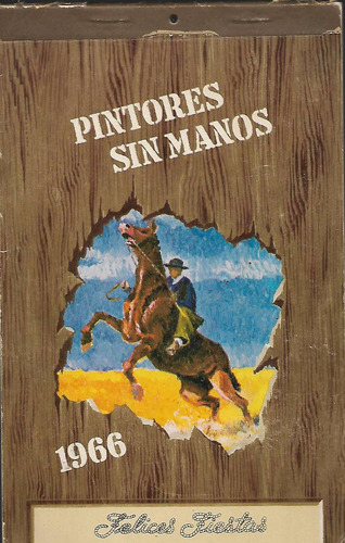 Arte - Almanaque De Coleccion 1966 Pintores Sin Manos ¡unico