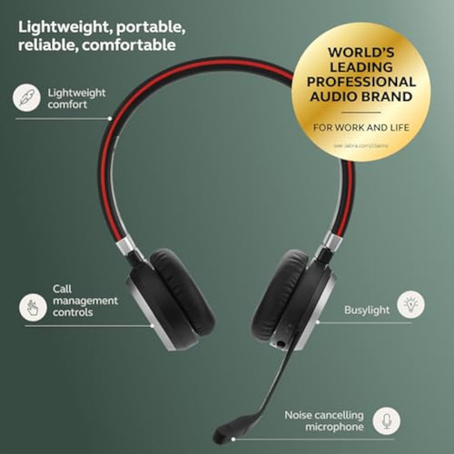 Jabra Evolve 65 Se Link 380a Ms Stereo - Bluetooth