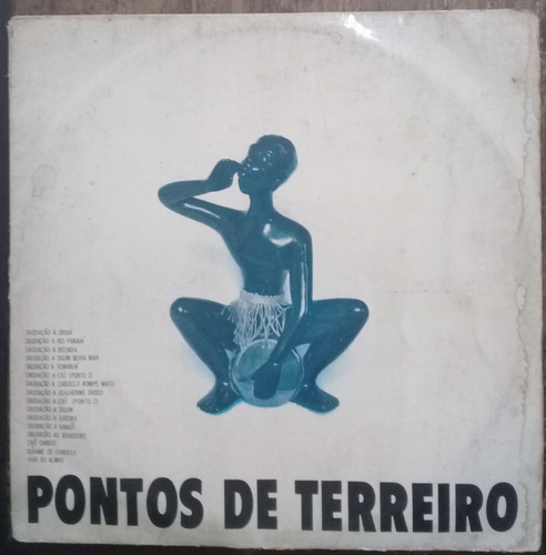 Lp Vinil Conjunto Folclórico Ibyara Pontos De Terreiro 1975