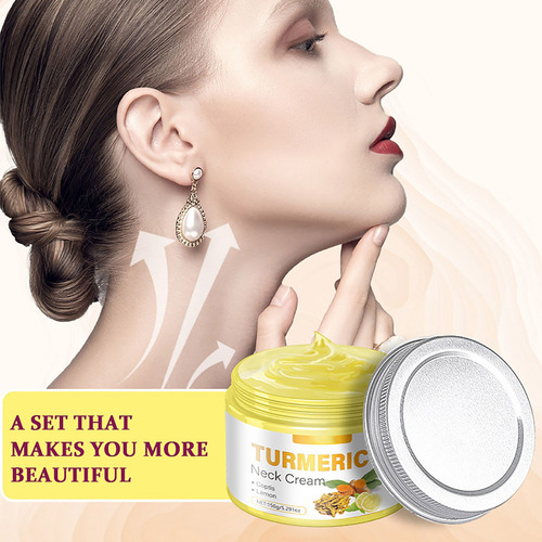 Crema Hidratante Y Lifting Para Cuello I Turmeric Coptis Lem