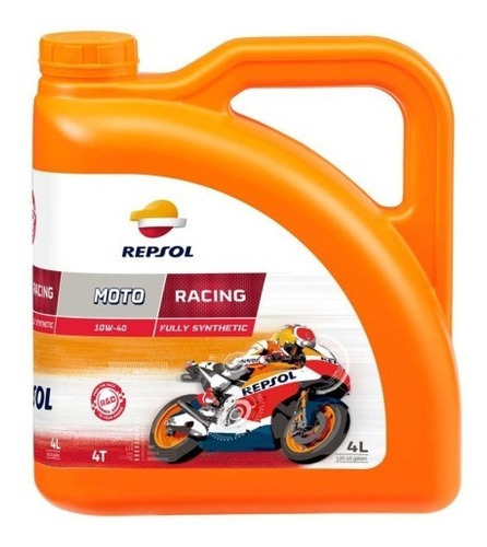 Aceite De Moto Repsol Full Sintético 4l 10w40