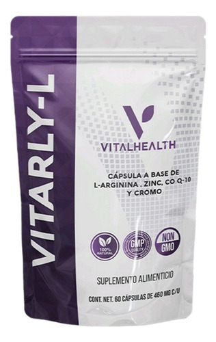 Vitarly-l Vitalhealth 60 Energia Y Rendimiento
