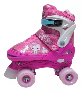 Patines Para Niñas Ambar Modelo Soy Luna Marca Gold Wheels