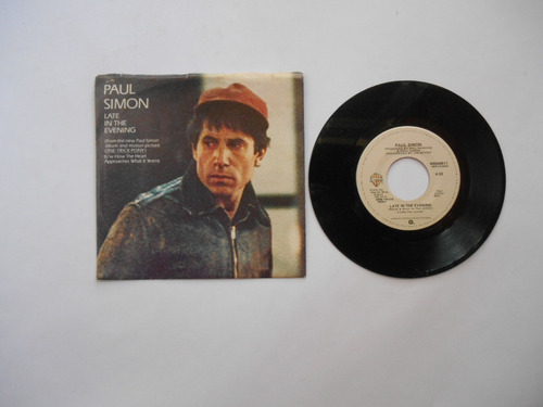 Paul Simon Late In The Evening Disco7 Pulgadas 45 Rpm Usa 