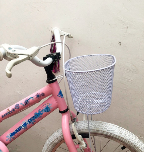 Imagen 3 de 3 de Bicicleta Infantil Niña Fire Bird Honey Rodado 20