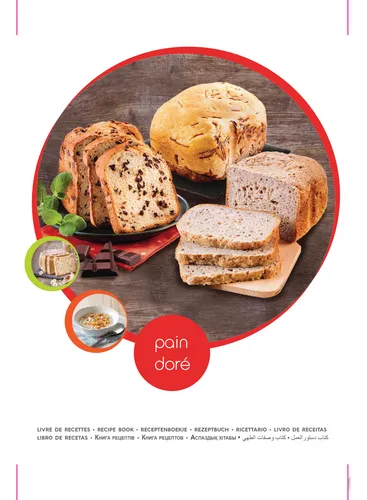 Recetario Digital Horno De Pan Moulinex (Usado)