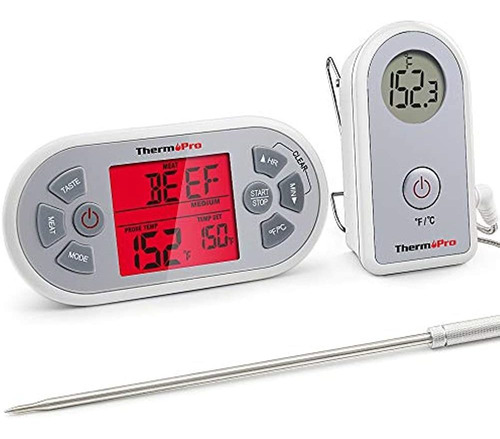 Thermopro Tp21 Mando A Distancia Inalámbrico Digital De Coci