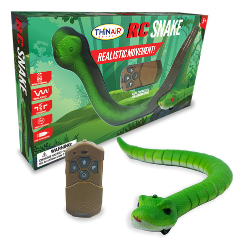 Nature Bound Serpiente De Control Remoto Con Accion Realista