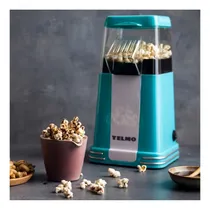 Comprar Pochoclera Electrica Aire Caliente Yelmo Po-3700 1200w Color Celeste