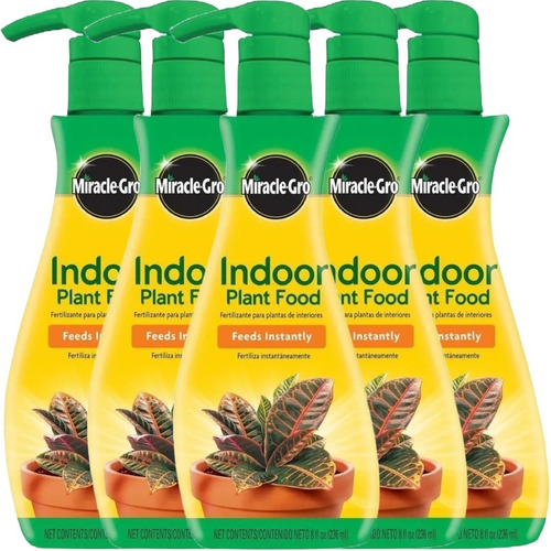 Miracle-gro  Comida Para Plantas De Interior Líquido 40 Oz.