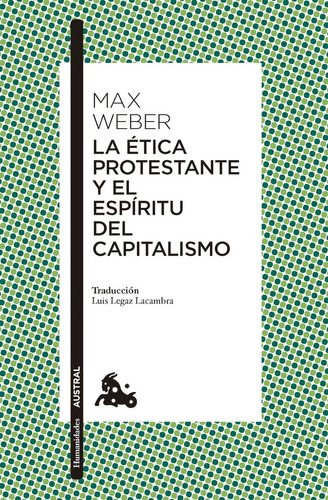 Libro La Etica Protestante Y El Espiritu Del Capitalismo ...