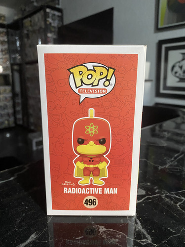 Funko Pop Television The Simpsons Radioactive Man #496