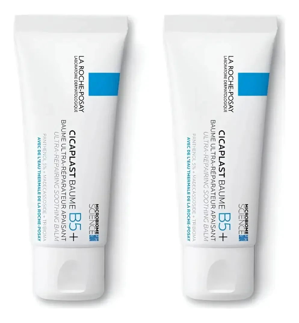 2 Envases La Roche-posay Cicaplast Baume B5+bálsamo Multireparador Sin perfume