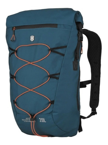 Mochila Altmont Active Lightweight Rolltop Victorinox 606901 Color Azul petróleo