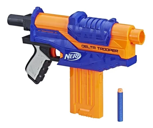 Pistola Nerf N-strike Elite Delta Trooper Hasbro E1912 Eps